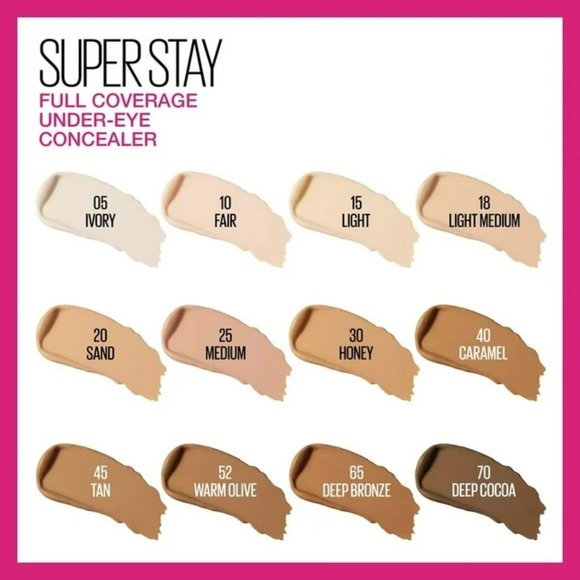 Maybelline Super Stay Under Eye Concealer Liquid, Caramel 40 - Picture 4 of 10
